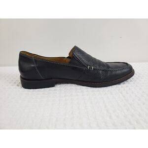 (J5) Sandro Limited Mens Driving Shoes Size 10D Loafers Black Casual Brazil